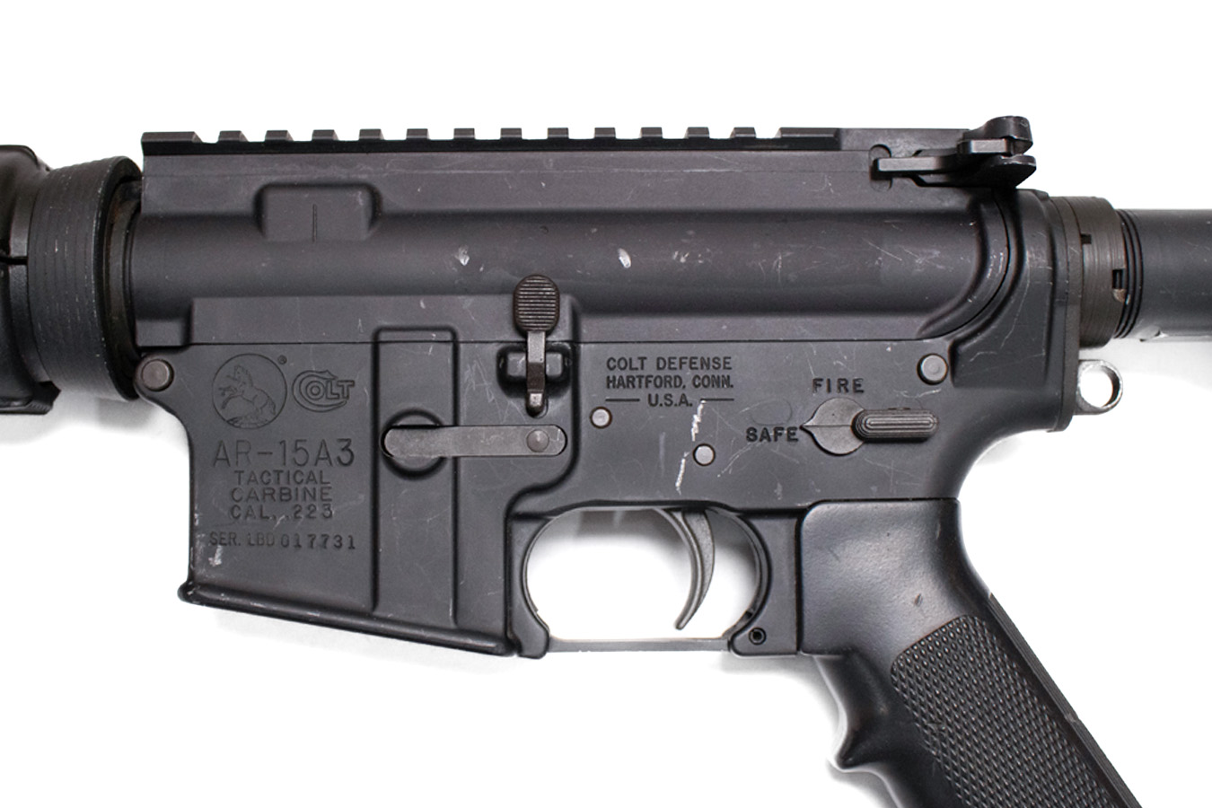 COLT AR-15A3 5.56 Police Trade-In Rifle with Military/Government Restricted Rollmark (No Magazine)