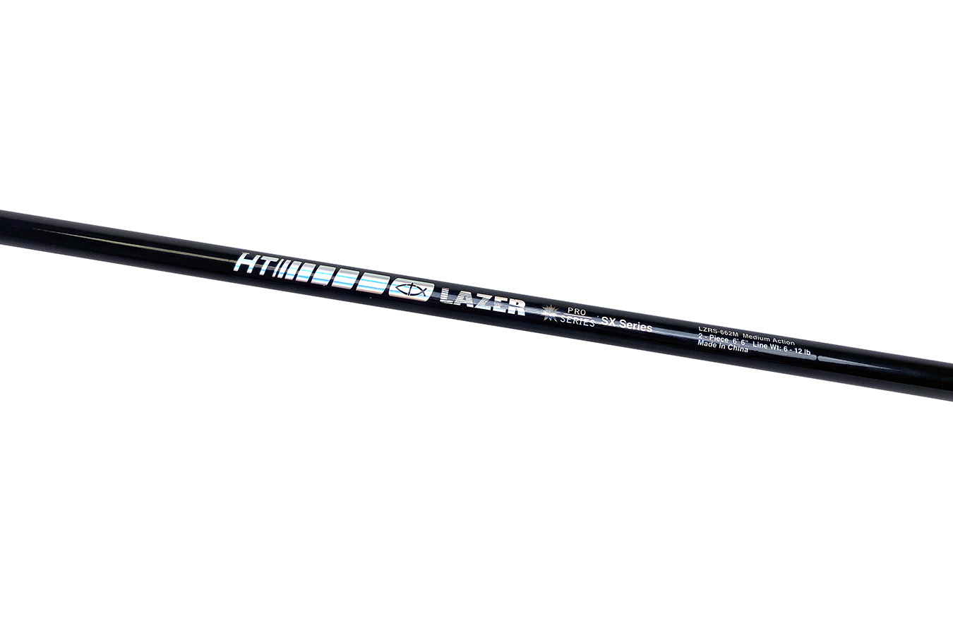 HT ENTERPRISES INC. Lazer Pro SX Series 6ft 6in Spinning Combo M With Line