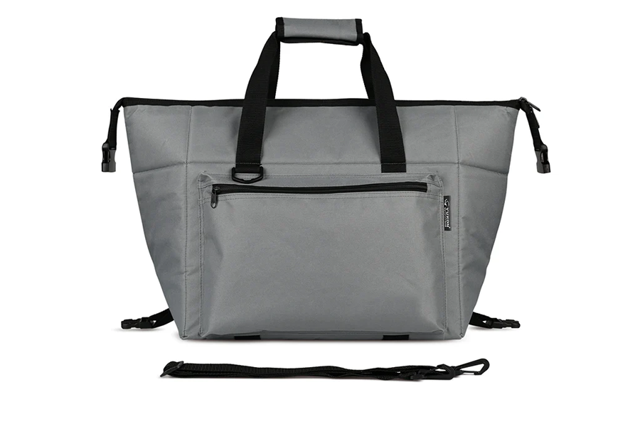 YUKON OUTFITTERS 24 Can Insulated Cooler Bag - Grey/Black