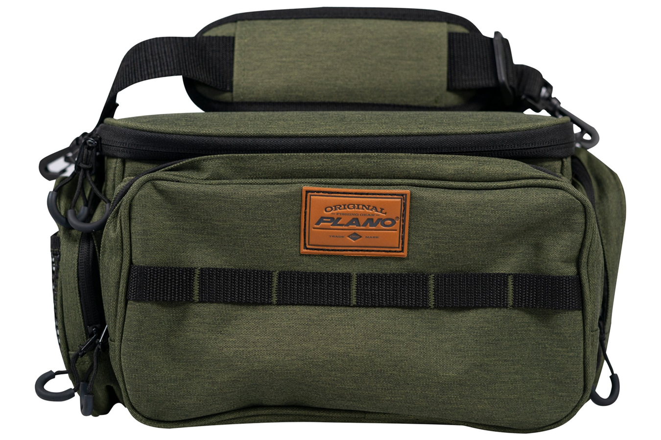 PLANO MOLDING Medium Size Tackle Bag with Two 3600 Size Stowaways - Heathered Green