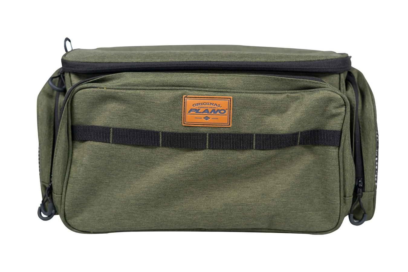 PLANO MOLDING Large Size Fishing Tackle Bag with Two 3700 Size Stowaways - Heathered Green