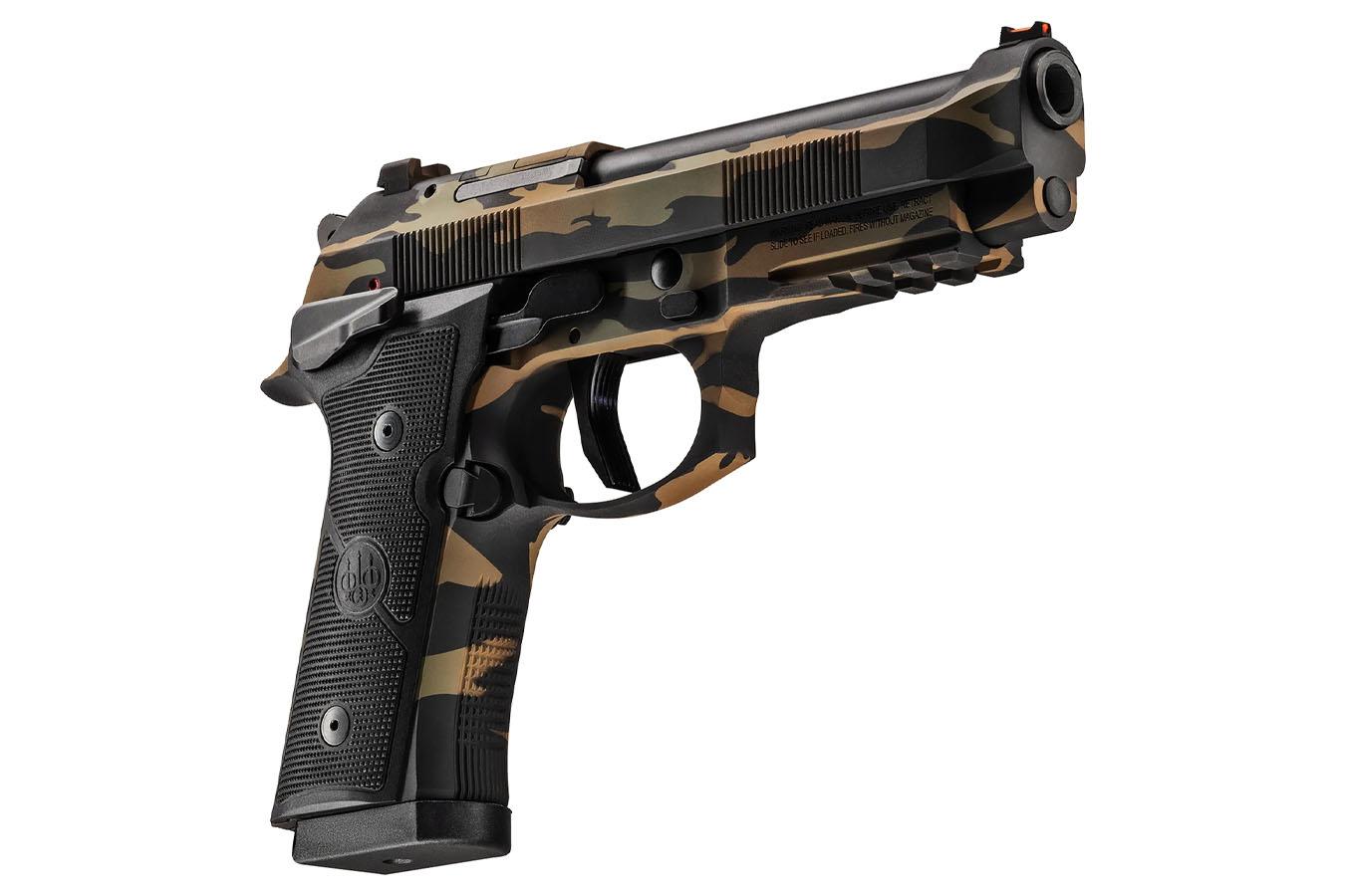 BERETTA 92XI 9mm Semi-Auto Pistol with Vietnam Tiger-Stripe Camo Finish