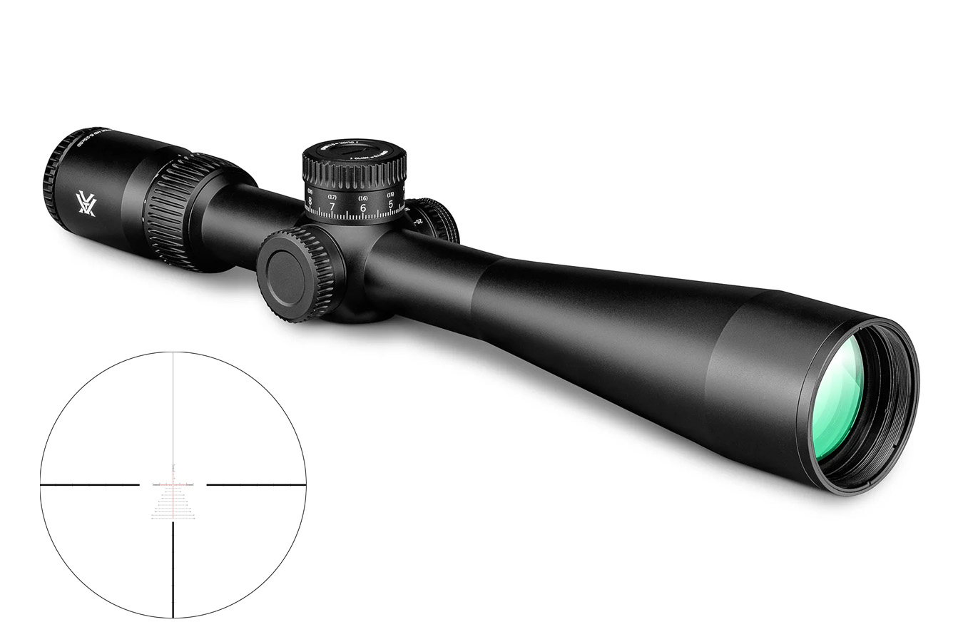 VORTEX OPTICS Viper HD 5-25x50mm FFP Riflescope with VMR-4 MRAD Reticle