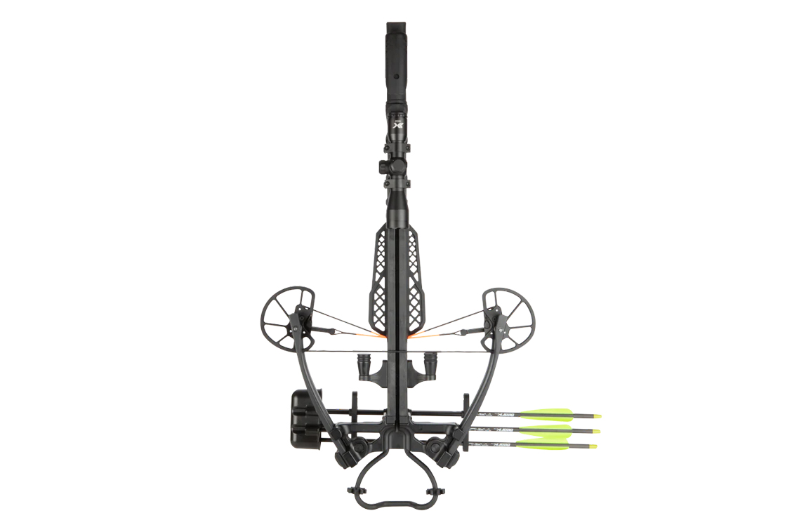 BEAR X Trance 410 Ready to Hunt Crossbow Package with Scope and 3 Arrows