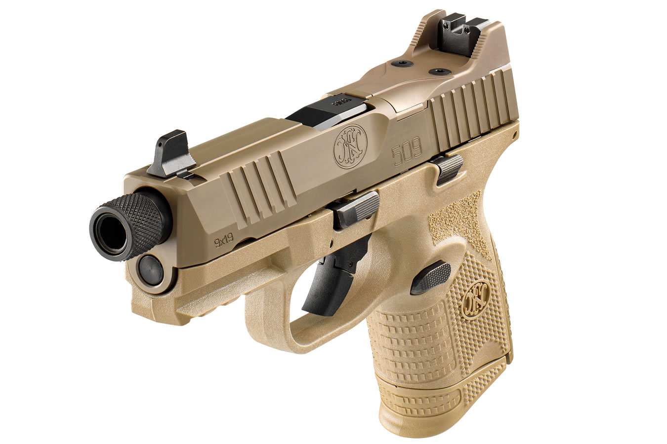FNH 509 Compact Tactical 9mm Flat Dark Earth Pistol