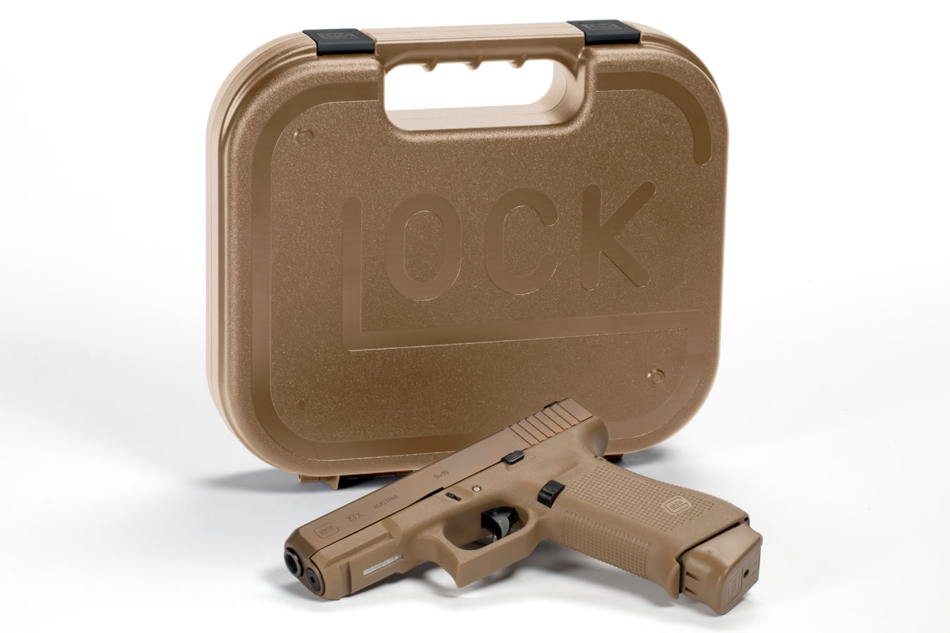 GLOCK 19x 9mm Full-Size FDE Pistol with 17 Round Magazine