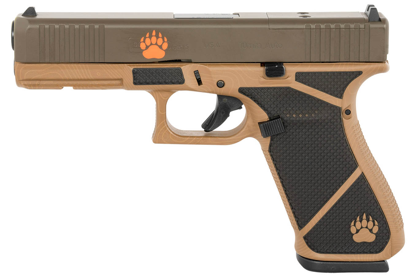 GLOCK 20 MOS Gen 5 10mm Optic Ready Pistol with Grizzly Finish