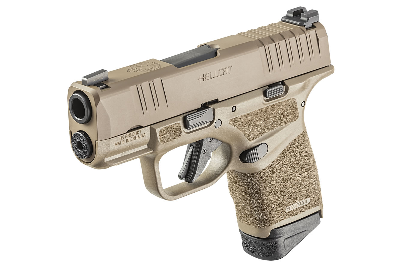 SPRINGFIELD Hellcat 9mm Desert FDE Micro Compact Pistol