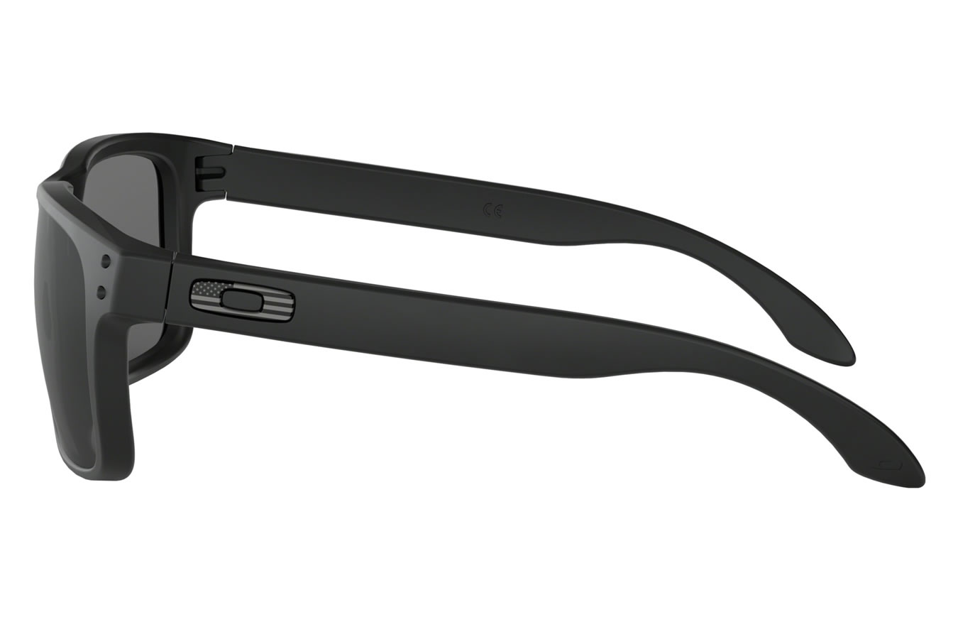 OAKLEY Holbrook Black Flag Collection with Matte Black Frame and Grey Lenses