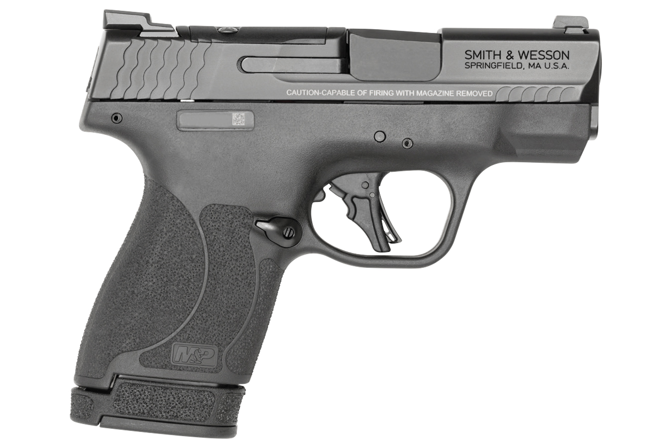 SMITH AND WESSON M&P9 Shield Plus 9mm Optic Ready Micro-Compact Pistol with Night Sights and Thumb Safety