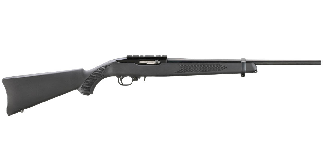 RUGER 10/22 22LR Rimfire Carbine with 18.5 Inch Barrel and Factory Installed Scope Base